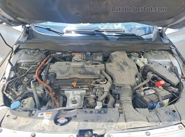 1HGCV3F91LA007917 2020 HONDA ACCORD Silver უკანა სალონის ხედი