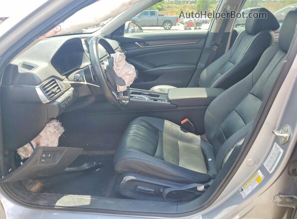 1HGCV3F91LA007917 2020 HONDA ACCORD Silver წინა სალონის ხედი