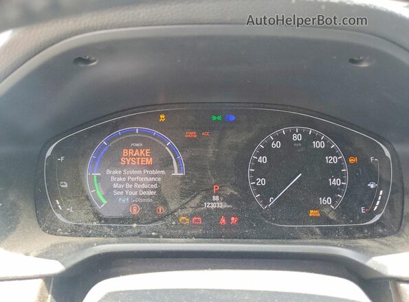 1HGCV3F91LA007917 2020 HONDA ACCORD Silver ხელსაწყოთა პანელის ხედი
