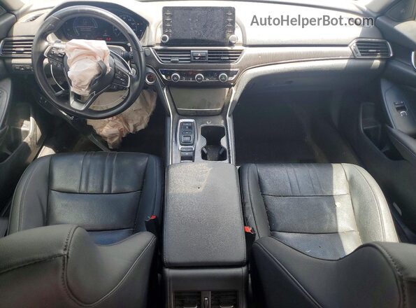 1HGCV3F91LA007917 2020 HONDA ACCORD Silver წინა პანელის ხედი