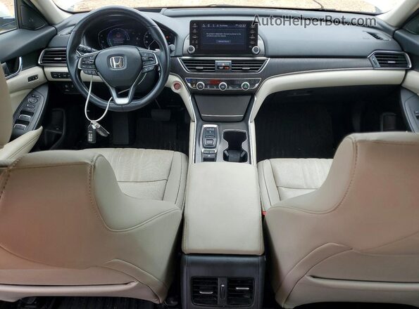 1HGCV3F91NA005149 2022 HONDA ACCORD White Вид панелі приладів