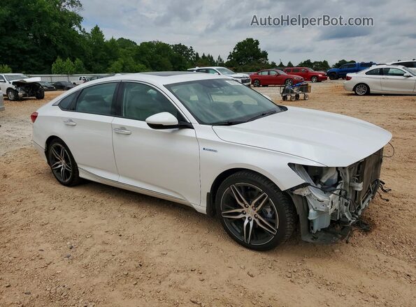 1HGCV3F91NA005149 2022 HONDA ACCORD White Передня права чверть