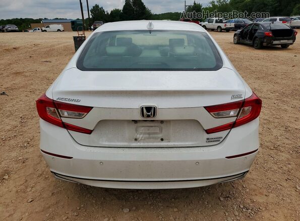 1HGCV3F91NA005149 2022 HONDA ACCORD White Вид ззаду