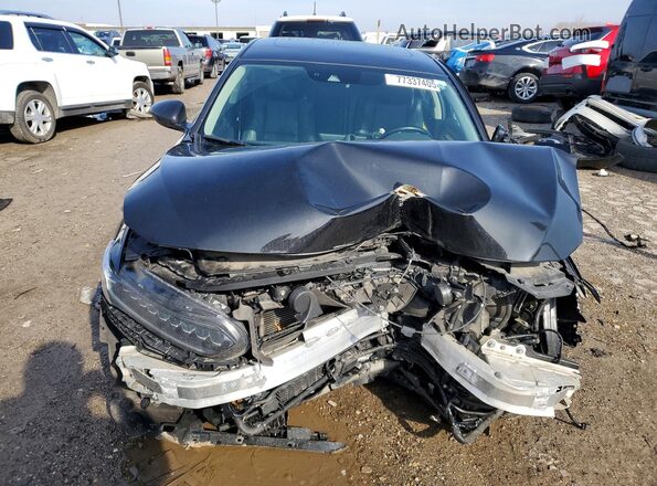 1HGCV3F92LA011264 2020 HONDA ACCORD Black წინა ხედი