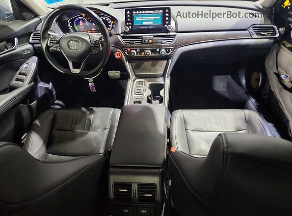 1HGCV3F92MA007314 2021 HONDA ACCORD Silver Вид панелі приладів