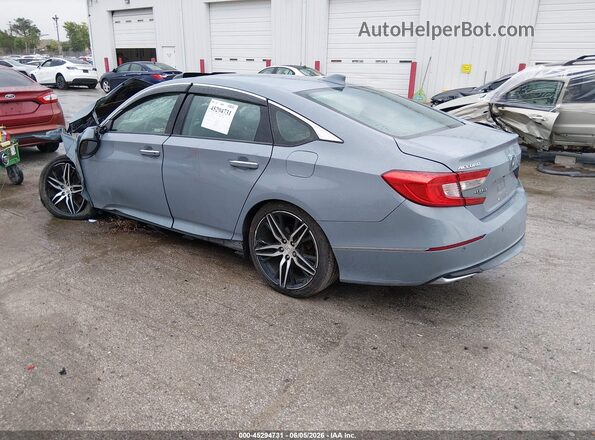 1HGCV3F93MA014076 2021 HONDA ACCORD Blue უკანა მარცხენა