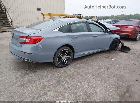 1HGCV3F93MA014076 2021 HONDA ACCORD Blue უკანა მარჯვენა