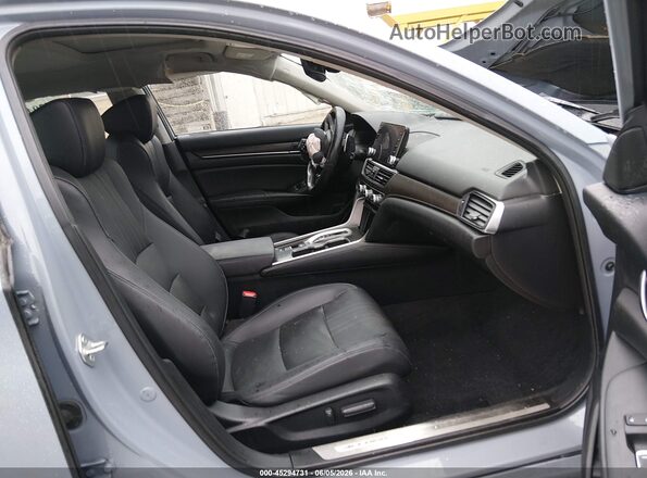 1HGCV3F93MA014076 2021 HONDA ACCORD Blue წინა სალონის ხედი