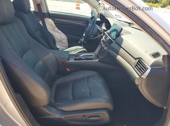 1HGCV3F94KA004489 2019 HONDA ACCORD Silver 