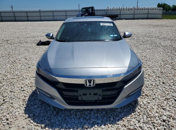 1HGCV3F94KA004489 2019 HONDA ACCORD Silver 