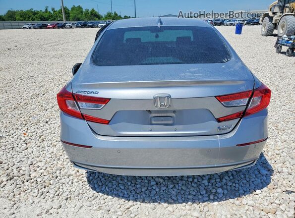 1HGCV3F94KA004489 2019 HONDA ACCORD Silver 