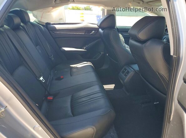 1HGCV3F94KA004489 2019 HONDA ACCORD Silver 