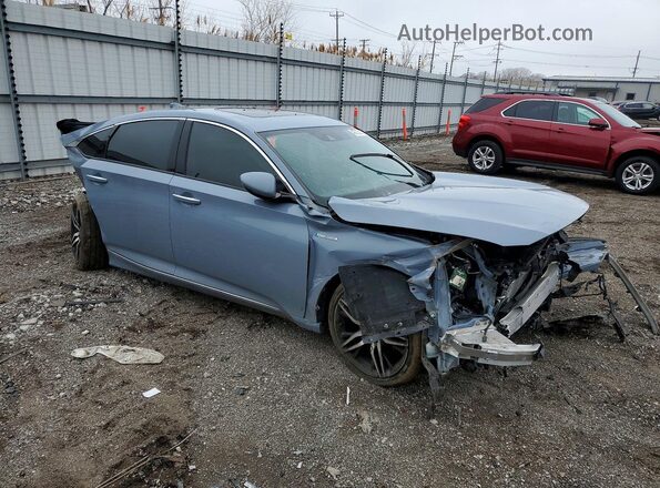 1HGCV3F94MA006410 2021 HONDA ACCORD Gray Առջևի աջ