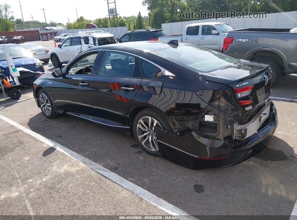 1HGCV3F95KA001813 2019 HONDA ACCORD Black Հետևի ձախ