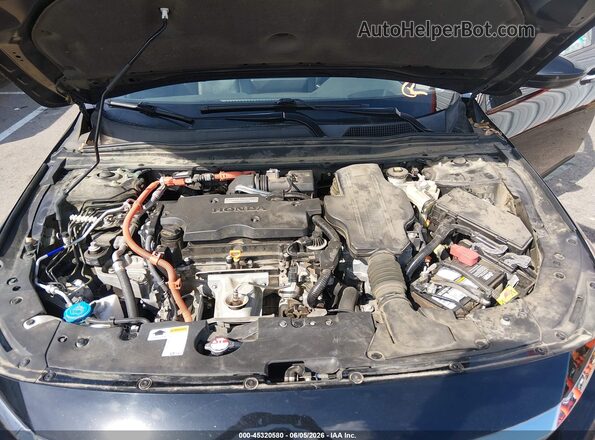 1HGCV3F95KA001813 2019 HONDA ACCORD Black Հետևի տեսք