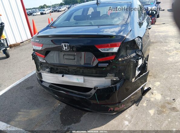 1HGCV3F95KA001813 2019 HONDA ACCORD Black 
