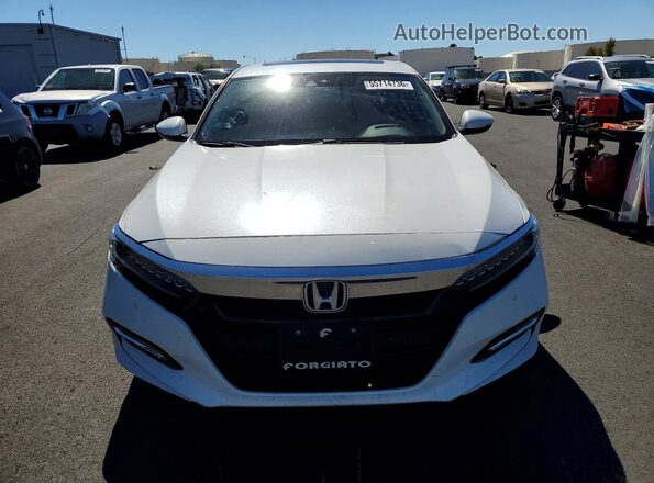 1HGCV3F95KA022497 2019 HONDA ACCORD White 