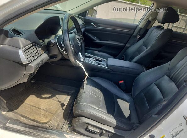 1HGCV3F95KA800099 2019 HONDA ACCORD White 