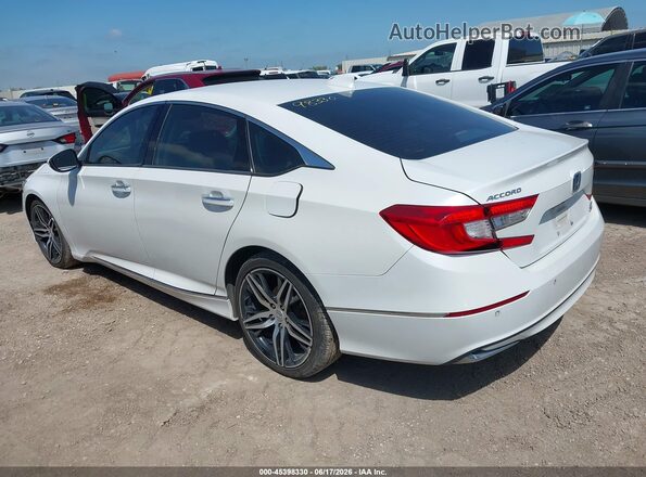 1HGCV3F95MA020008 2021 HONDA ACCORD White Հետևի ձախ
