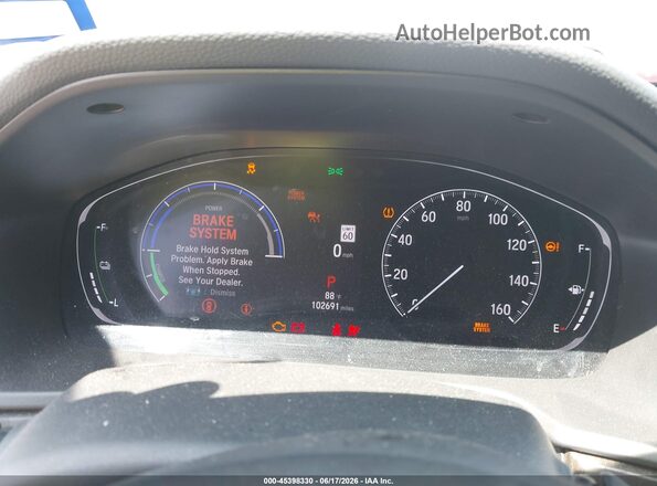 1HGCV3F95MA020008 2021 HONDA ACCORD White Հետևի նստատեղերի տեսք