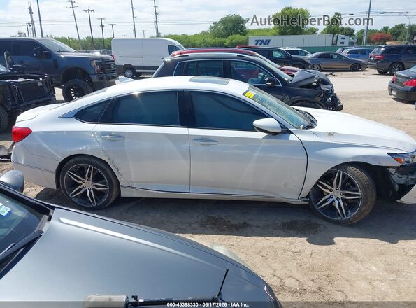 1HGCV3F95MA020008 2021 HONDA ACCORD White Սալոնի հետևի տեսք