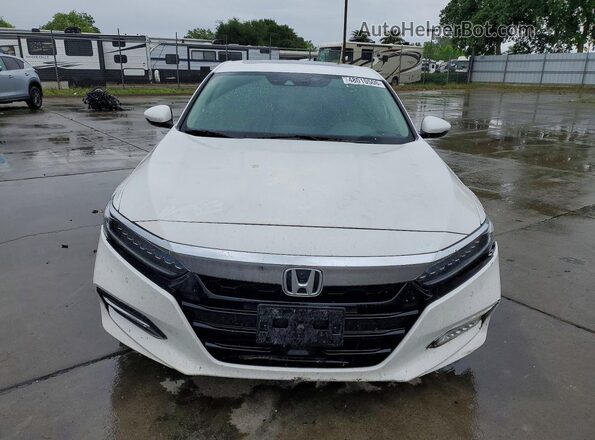 1HGCV3F96KA012027 2019 HONDA ACCORD White 