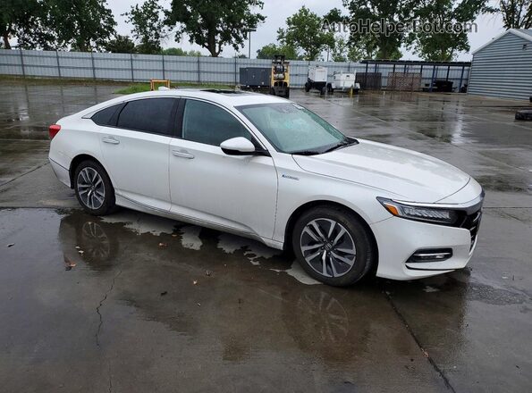 1HGCV3F96KA012027 2019 HONDA ACCORD White 