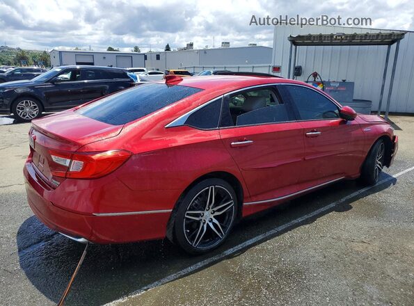 1HGCV3F97MA000102 2021 HONDA ACCORD Red Հետևի աջ