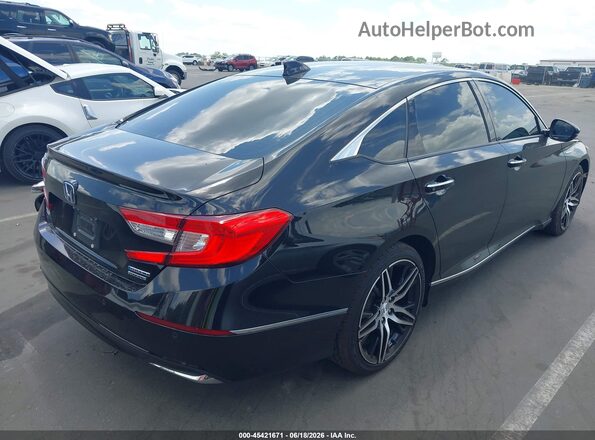 1HGCV3F97MA021497 2021 HONDA ACCORD Black Rear right