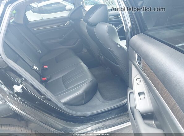 1HGCV3F97MA021497 2021 HONDA ACCORD Black VIN sticker view
