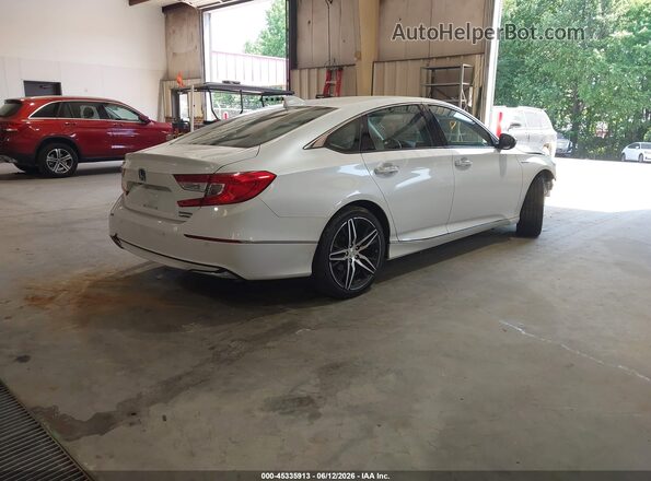 1HGCV3F97NA000215 2022 HONDA ACCORD Белый Задняя правая четверть