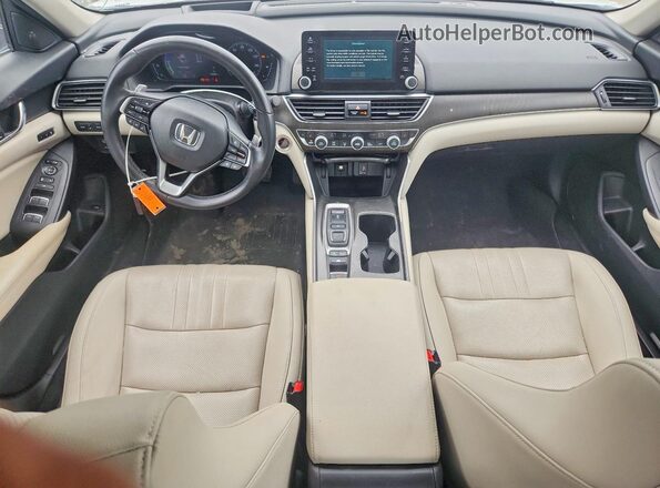 1HGCV3F98KA008495 2019 HONDA ACCORD Белый 