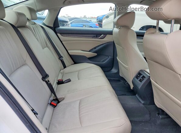 1HGCV3F98KA008495 2019 HONDA ACCORD Белый 