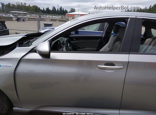 1HGCV3F98LA013682 2020 HONDA ACCORD HYBRID Blue 
