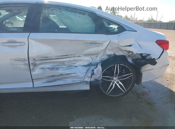 1HGCV3F98NA009828 2022 HONDA ACCORD White Դիմացի տեսք
