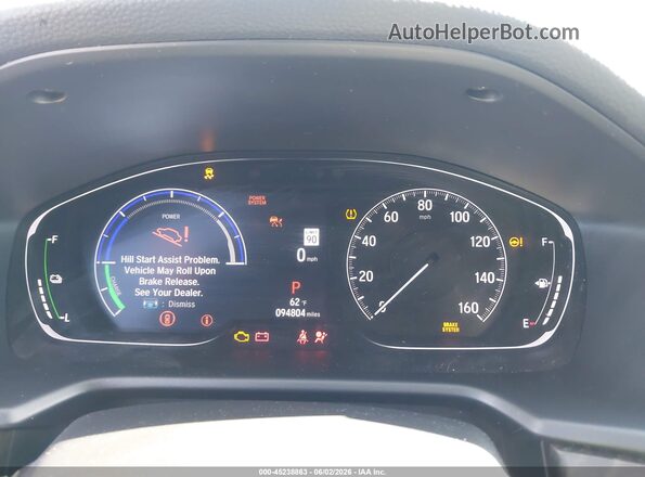 1HGCV3F98NA009828 2022 HONDA ACCORD White Հետևի նստատեղերի տեսք
