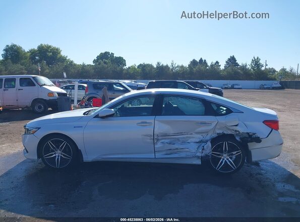 1HGCV3F98NA009828 2022 HONDA ACCORD White Սալոնի 360 աստիճան տեսք