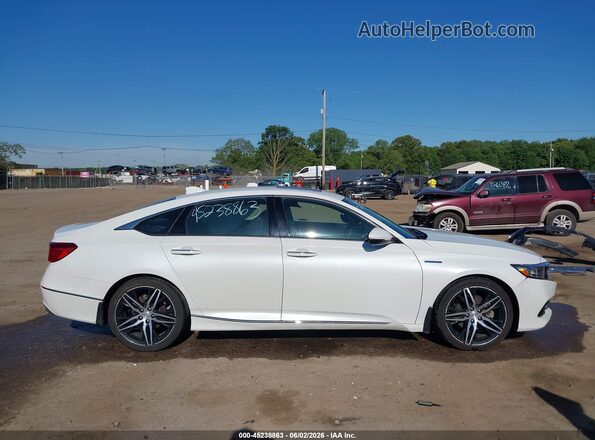 1HGCV3F98NA009828 2022 HONDA ACCORD White Սալոնի հետևի տեսք