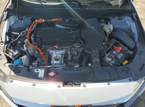 1HGCV3F98NA014446 2022 HONDA ACCORD Gray უკანა სალონის ხედი