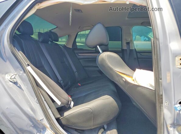 1HGCV3F98NA014446 2022 HONDA ACCORD Gray უკანა სავარძლების ხედი