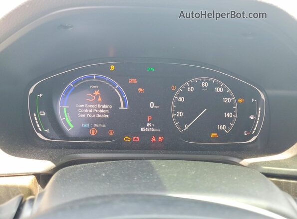 1HGCV3F98NA014446 2022 HONDA ACCORD Gray ხელსაწყოთა პანელის ხედი