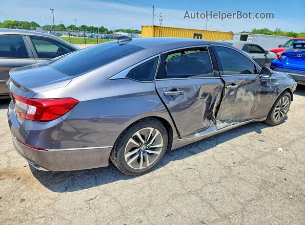 1HGCV3F99KA017691 2019 HONDA ACCORD Gray Tył prawy