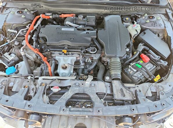 1HGCV3F99KA017691 2019 HONDA ACCORD Gray Widok wnętrza z tyłu