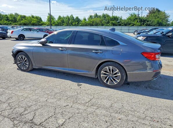 1HGCV3F99KA017691 2019 HONDA ACCORD Gray Tył lewy