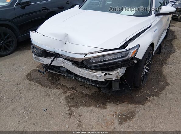 1HGCV3F99MA008881 2021 HONDA ACCORD White Widok z przodu