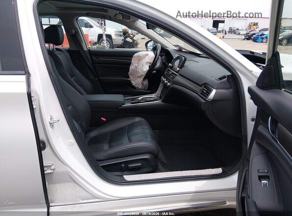 1HGCV3F99MA008881 2021 HONDA ACCORD White Widok wnętrza z przodu