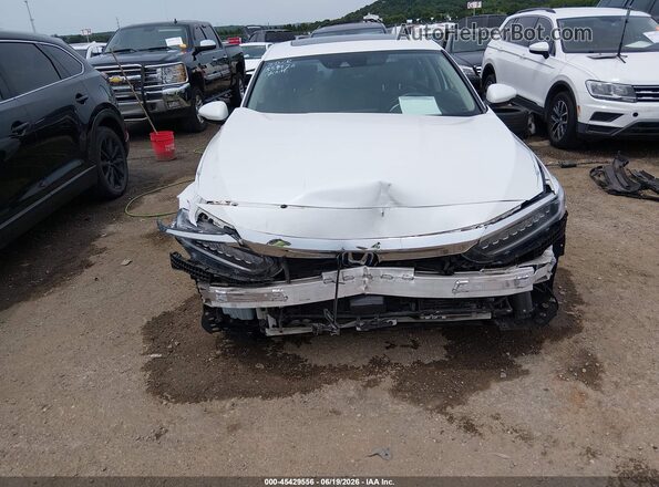 1HGCV3F99MA008881 2021 HONDA ACCORD White Widok wnętrza z tyłu