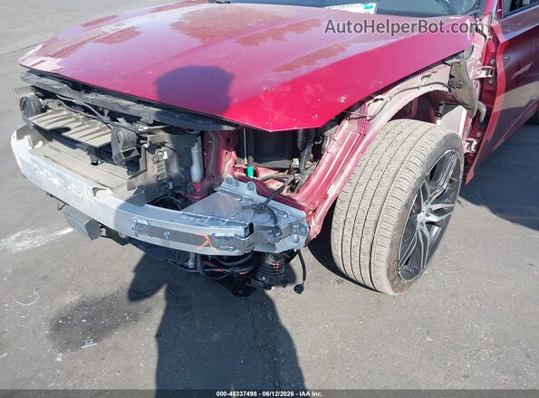 1HGCV3F99MA015023 2021 HONDA ACCORD HYBRID Red 