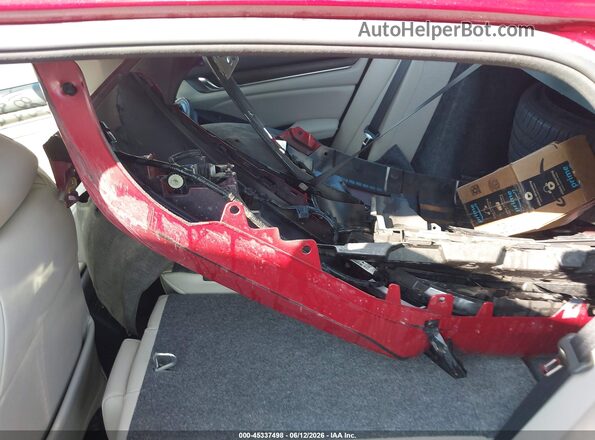 1HGCV3F99MA015023 2021 HONDA ACCORD HYBRID Red 