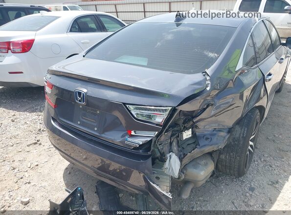 1HGCV3F99NA009546 2022 HONDA ACCORD Gray Вид спереду